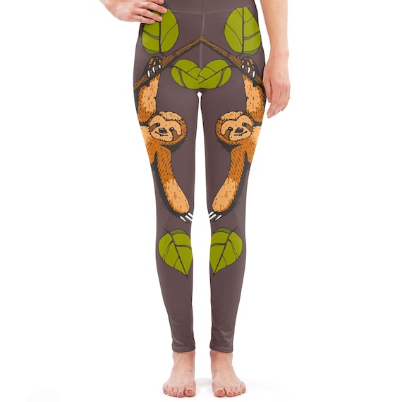 Sloth Leggings, Phish Leggings, Phish Yoga Pants, Cute Leggings