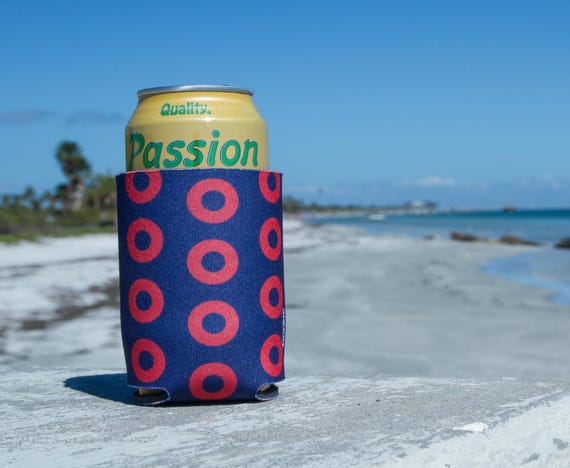 Phish KOOZIE® Drink Holder: Fishman Donut Beer Can Cooler