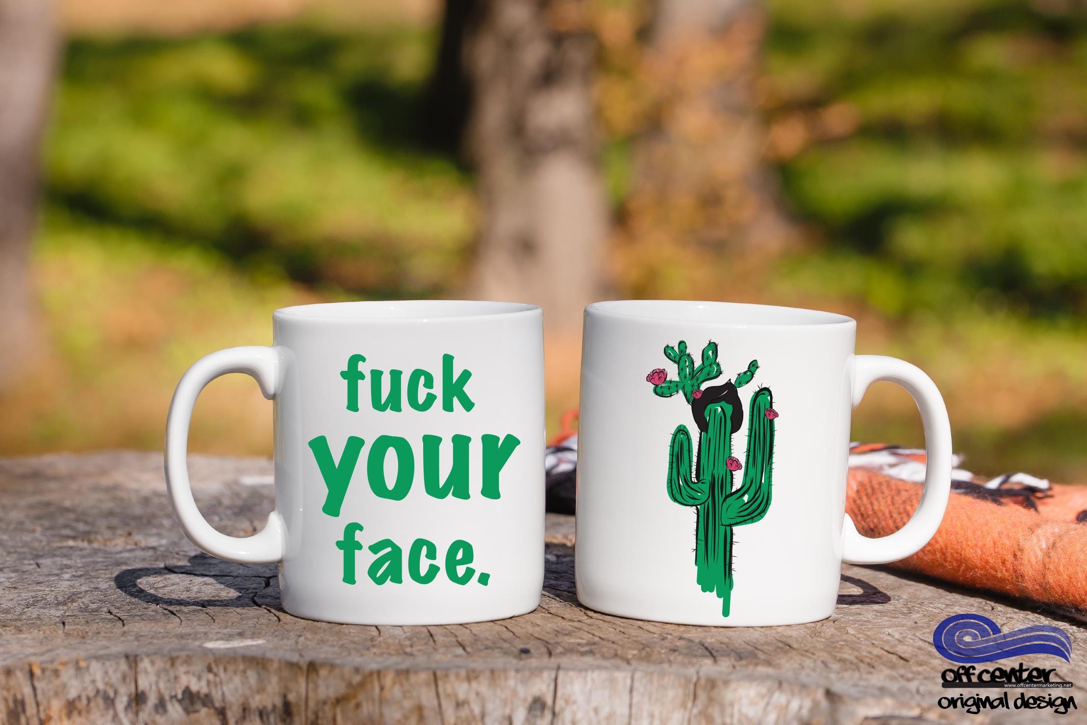 Cactus Coffee Mug, Gordo Coffee Mug, Mike Gordon Inspired Coffee Mug, Fuck Your Face Mug, Phish Coffee Mug, Phish Mug, Cactus Bass Mug
