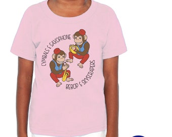 Phish Simple Toddler Shirt, Phish Toddler Shirt, Simple Toddler Shirt, Saxophone Shirt, Monkey Shirt