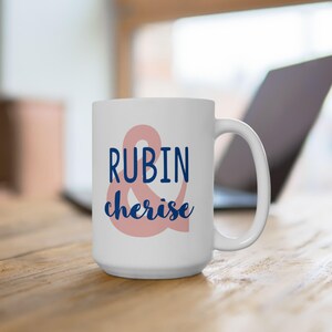 Rubin and Cherise Coffee Mug, JGB Inspired, Grateful Dead Lyrics