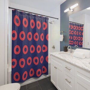 Fishman Donuts Shower Curtain, Fishman Donuts Bath, Phish Bath, Phish Home, Phish Shower Curtain, Phish Bath, Fishman Donut, Bathtub Gin