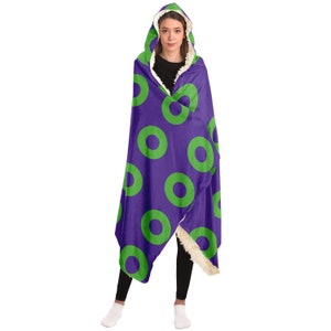 Fishman Donut Hooded Blanket: Phish Mexico Sherpa Robe