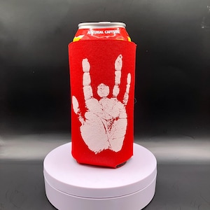 Jerry Hand, Music Can Coolie, , Jerry Garcia Inspired, Grateful Dead Inspired, Can Cooler, Skinny Can, Skinny Can Cooler, 16oz Cooler