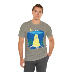 Phish Cow Funk '97 T-Shirt: Alien Abduction Tee