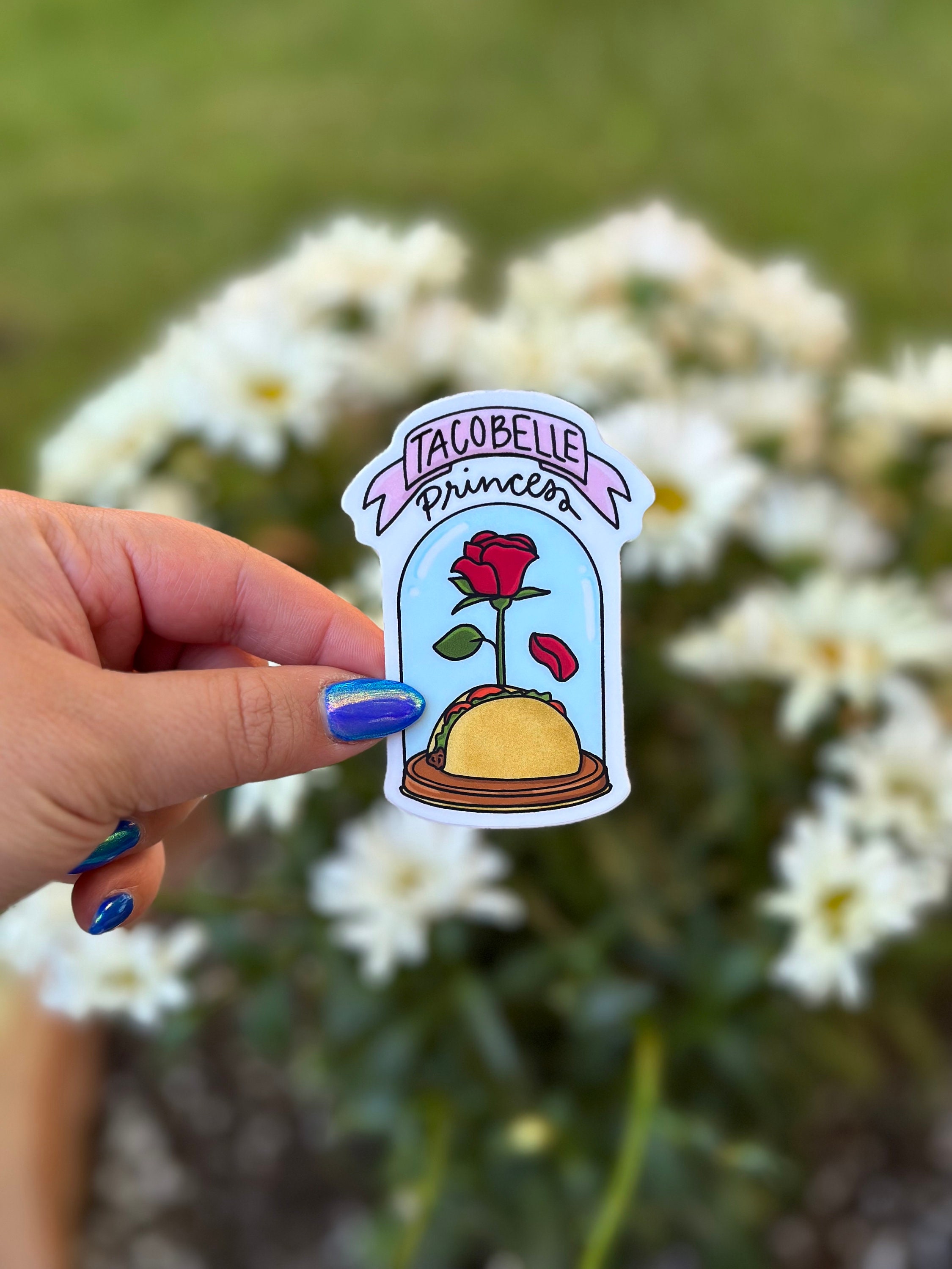 Tacobelle Princess Waterproof Vinyl Sticker - Thumbnail 2