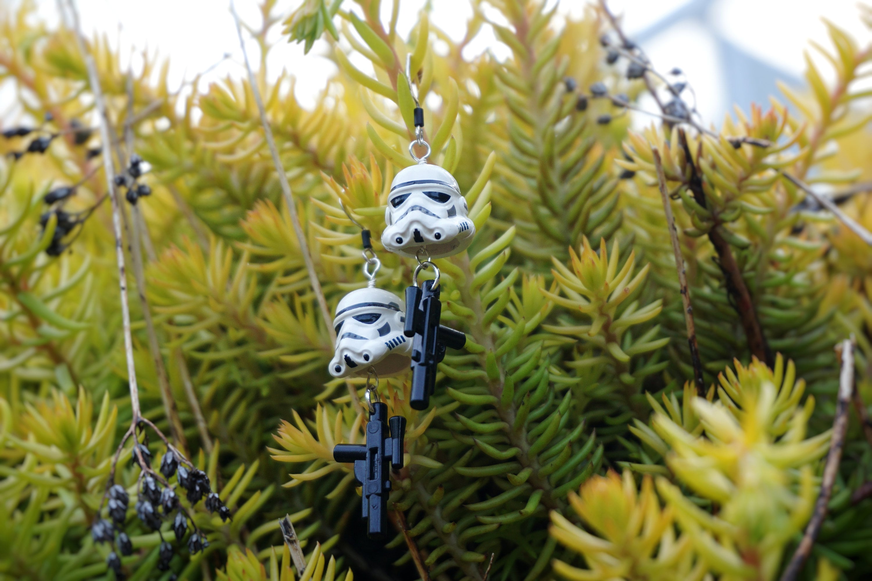 Star Wars Stormtrooper Earrings - Image 1