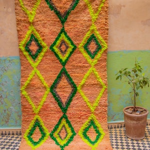 Moroccan Rug, Handmade Sheep Wool Rug