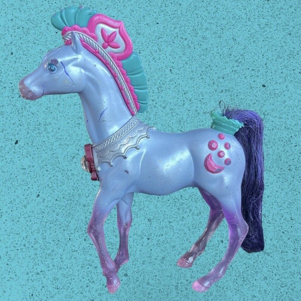 Vintage 90's Princess Gwenevere & The Jewel Riders Moondance Unicorn Horse