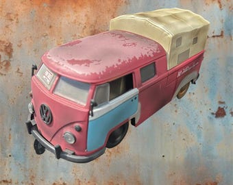 V Dubs Jada Toys - 1965 Volkswagen 1600 TL (fastback) - 1:24 Scale