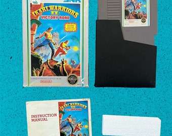 Ikari Warriors II Victory Road Nintendo NES 1988 Complete CIB Tested Authentic
