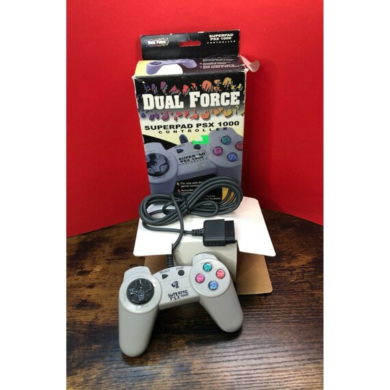 Playstation 1 Superpad PSX 1000 CONTROLLER in Box PS1 Vinatge