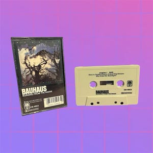 BAUHAUS Burning From The Inside 1983 カセットテープ オリジナル ヴィンテージ ゴス ロック
