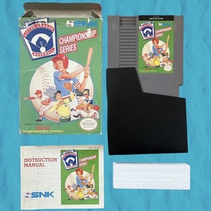 Little League Baseball Championship Series Nintendo NES 1990 CIB Complete Tested