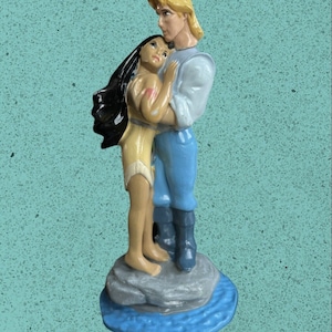 Vintage Pocahontas John Smith Disney 4 &#39;in Figur Lil Classics Disney Store