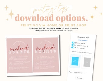 Bachelorette Weekend Events Itinerary Template Printable Hens Etsy 日本