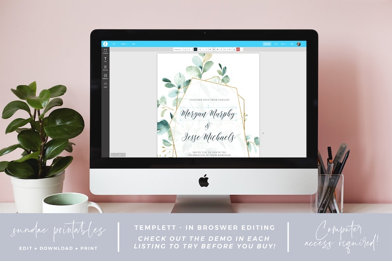 Hens Party Welcome Sign ISLA Bridal Shower Welcome Sign TEMPLETT instant download Kraft Printable Welcome Sign