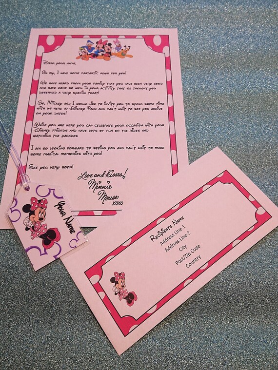 personalised disney luggage tags