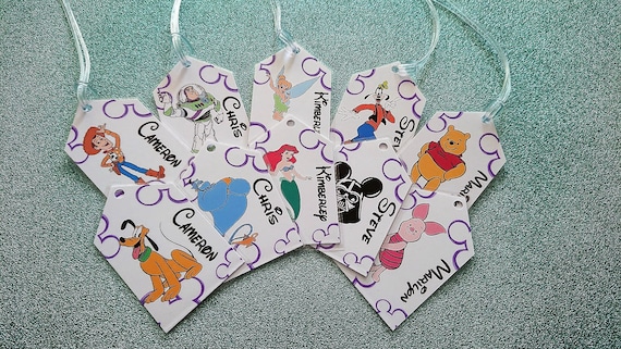 character luggage tags