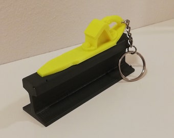 Railway Keychain Brake Shoe