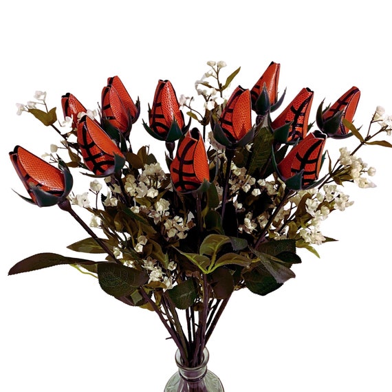 Basketball Rose Flower: Unique Sports Gift for Players & Fans