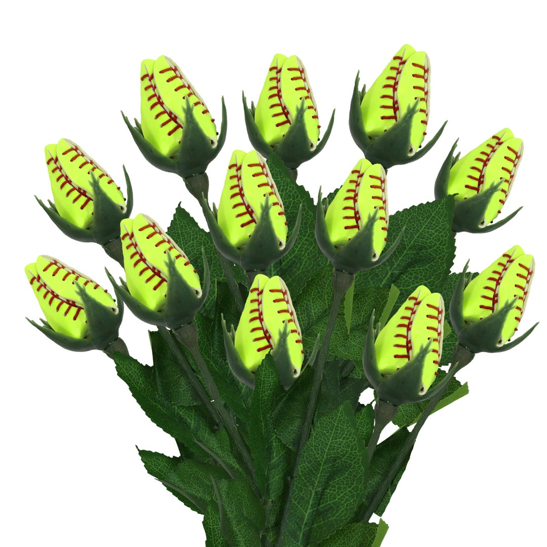 Softball Roses, Sports Rose, Basketball Baseball Soccer Volleyball