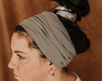 3 Pack Assorted Tube Headbands, headbands for women, wide headband, boho, yoga headband, workout sweatband, running headband, neck gaiter