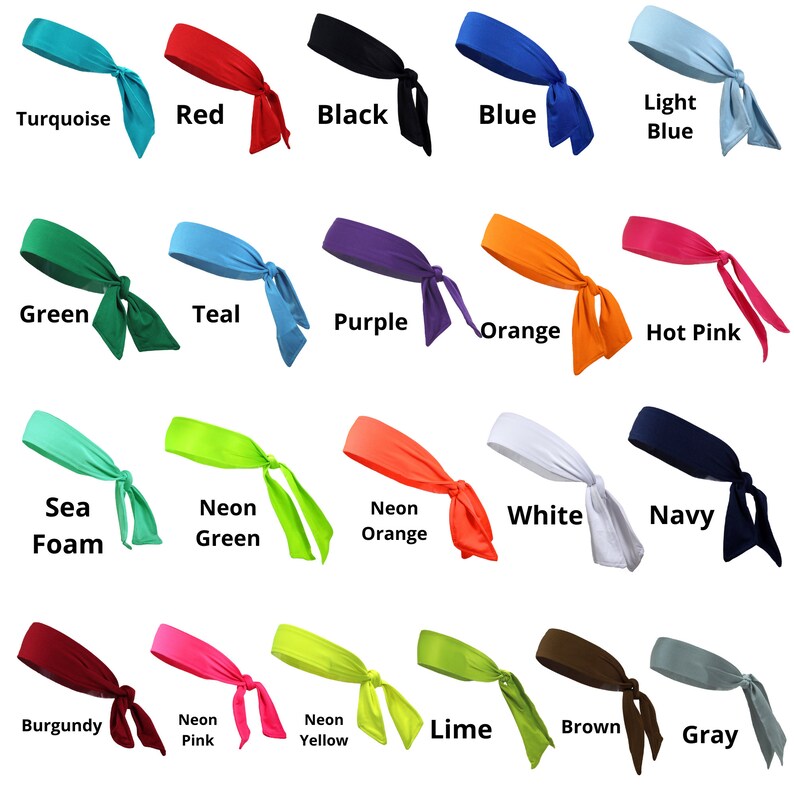 Wholesale Bulk Tie Headband Elastic Stretch Sports Cotton Etsy