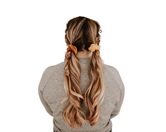 Scrunchies Velvet for Hair Cotton Hair Ties Pack Plain Scrunchie Wholesale Ponytail Accessories Scrunchy Elastic Bands for Girls and Women