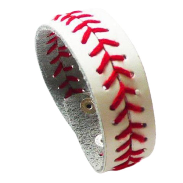 Baseball Gifts for Girls Guy - Baseball Gift for Players, Pitchers, Coach, Seniors, Mom, Dad - Team Basket Bag Ideas - Snap Bracelet