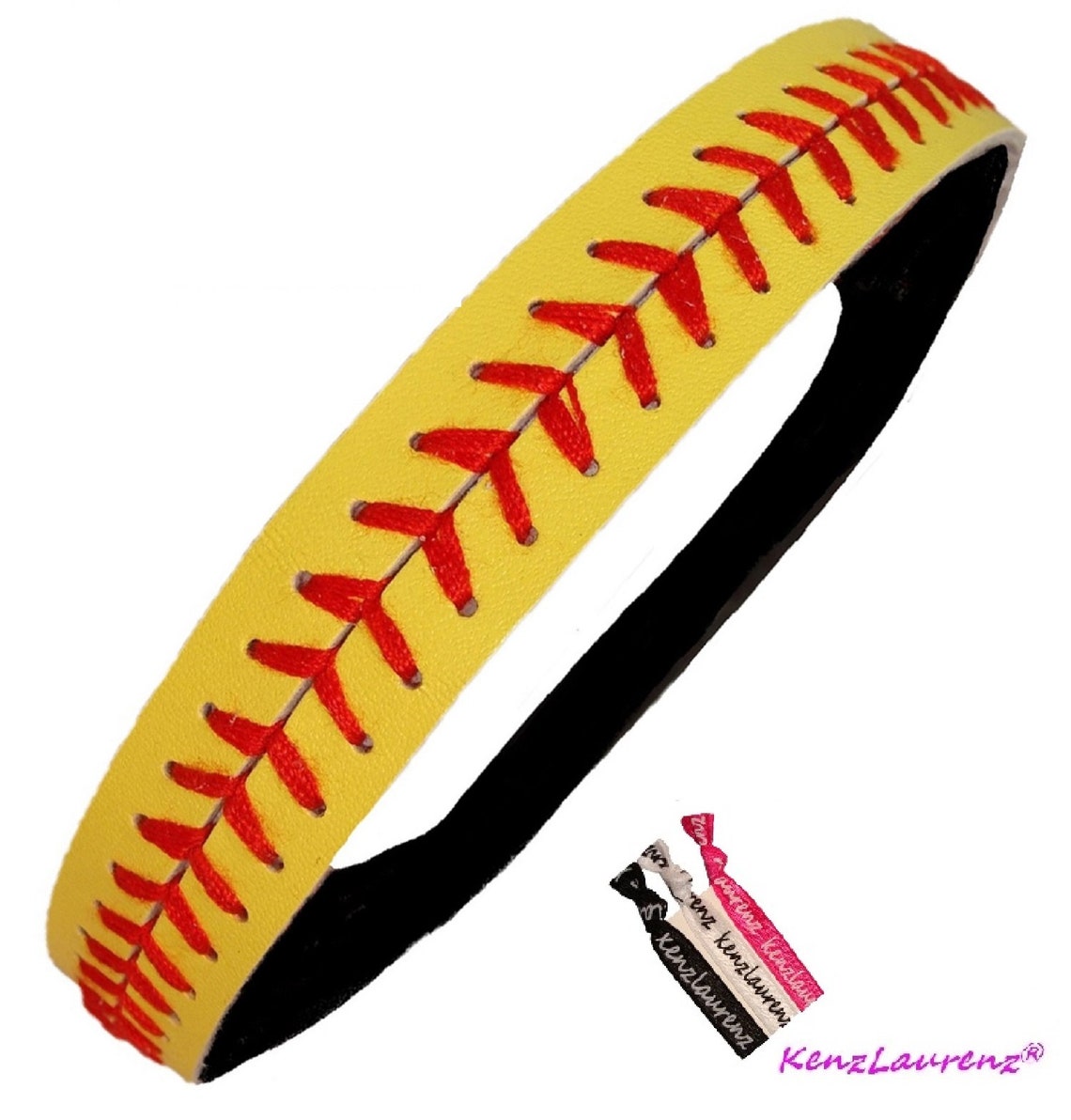 Baseball Headbands White with Red Stitching or Pick Your Color Etsy