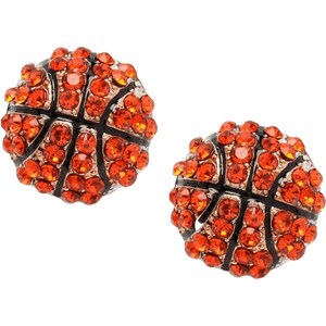Basketball Gifts for Girls - Basketball Gift for Players, Coach, Seniors, Mom, Dad - Team Basket Bag Ideas - Sports Novelties Bulk BB Post Earrings