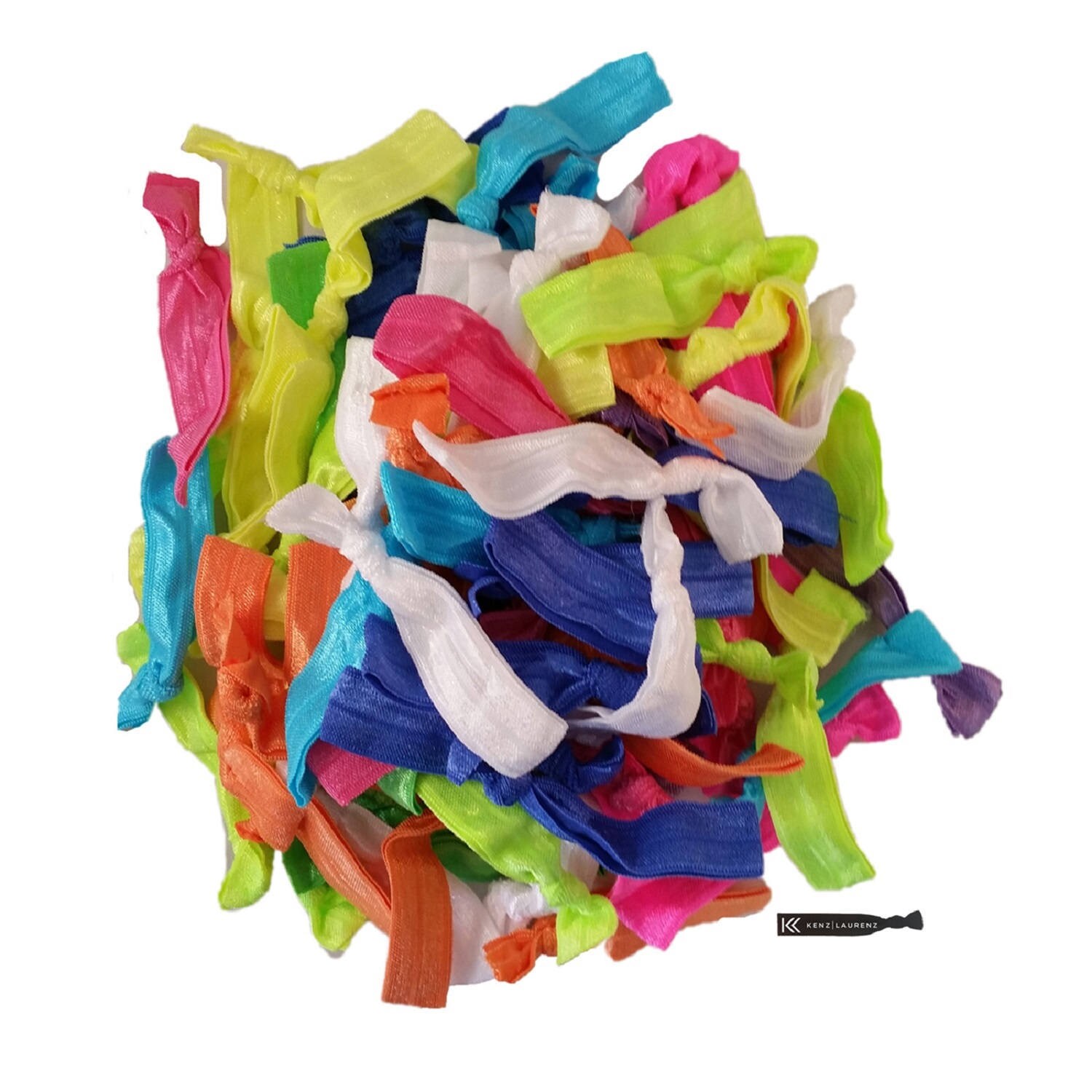 Hair Ties Bulk You Pick Your Colors No Crease Elastic Bands Etsy