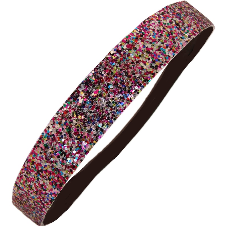 Glitter Headbands for Women Girls Elastic Headband Sparkle Etsy