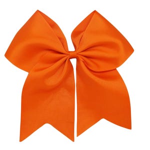 1 to 100 Clip Cheer Bows - Big Cheer Bows - Cheap Cheer Bows Cheerleading Hair Bow Blanks to Custom with Sayings Name Senior White Softball