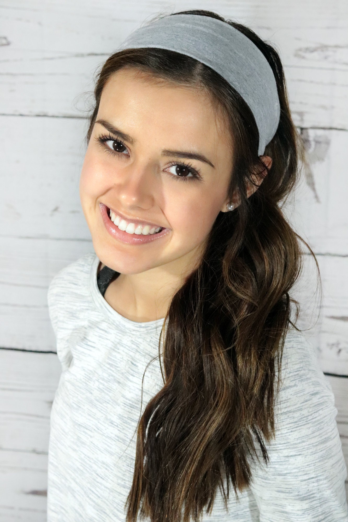 3-Pack Non-Slip Soft Headbands for Women, Elastic Hair Bands Thin Sport Hair Bands for Women - 3-Piece Elastic Slipproof  main image 2