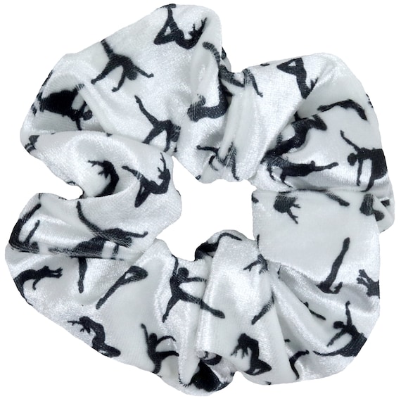 Dance Gifts for Girls - Dance Gift for Players, Coach, Seniors, Mom, Dad - Team Basket Bag Ideas - Sports Novelties Bulk- Velvet Scrunchie