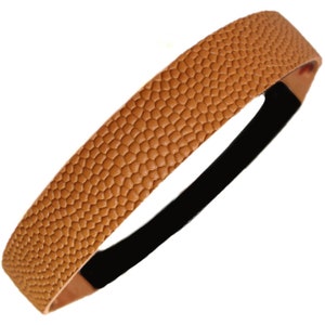 Football Gifts for Girls - Football Gift for Players, Coach, Seniors, Mom, Dad - Team Basket Bag Ideas - Sports Novelties- Leather Headband