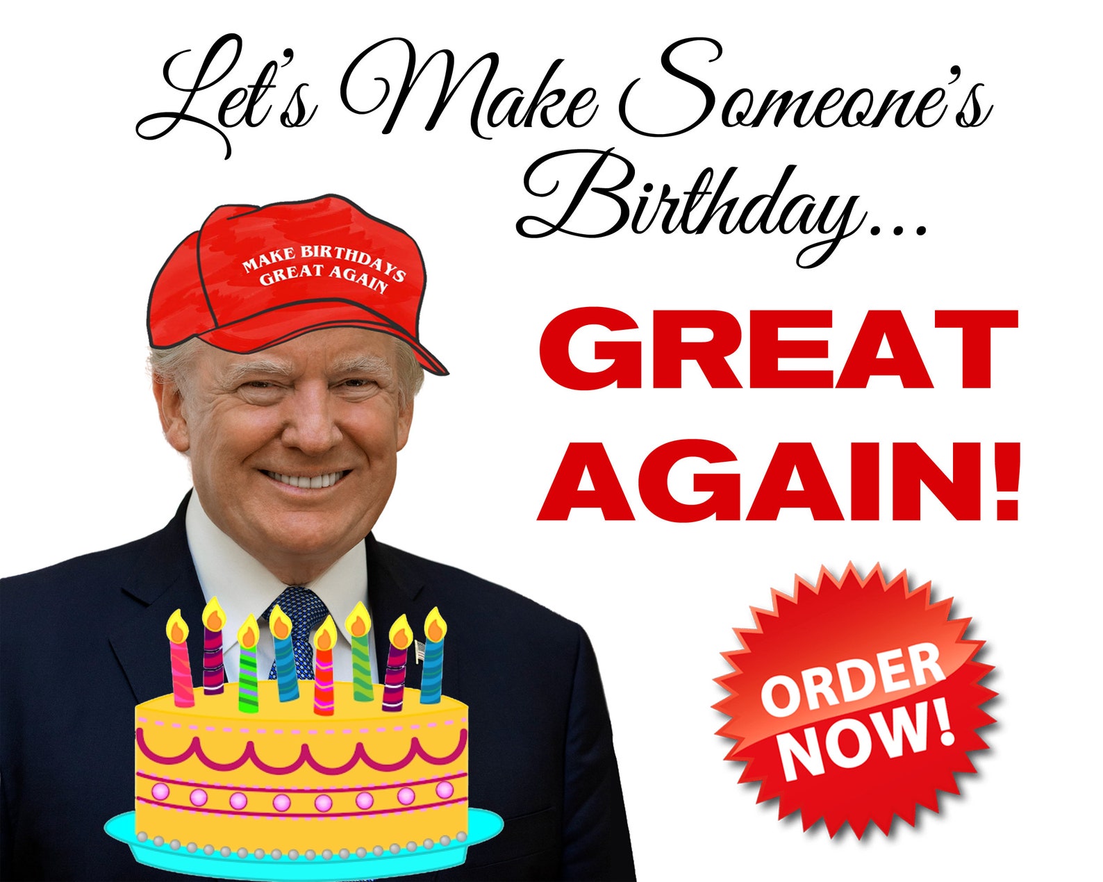 Donald trump birthday card video animated talking trump birthday ecard