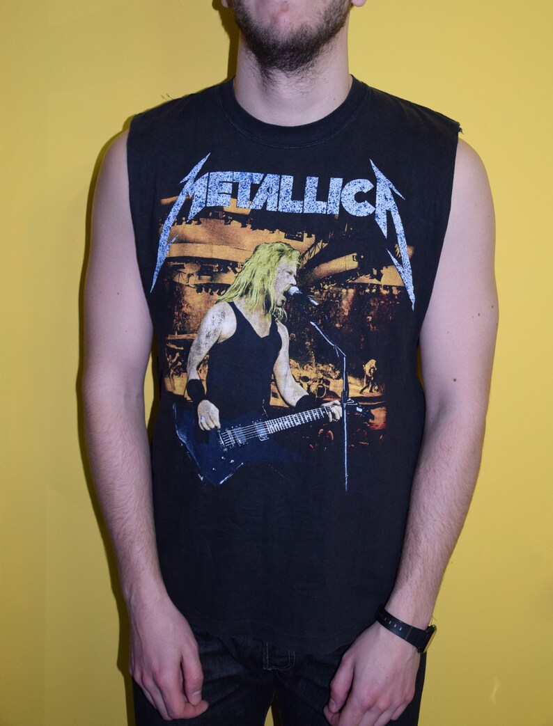 metallica sleeveless shirt