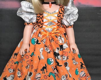 Halloween Witch Dress PATTERN for Wellie Wishers