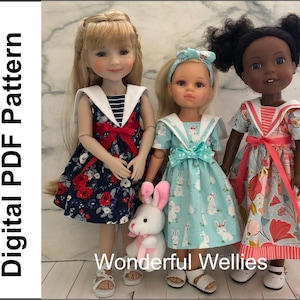 Sailor Collar Dress PATTERN