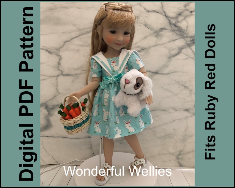 Sailor Collar Dress PATTERN Etsy