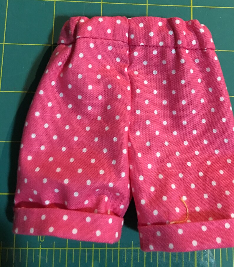 Pleated high waist knee length shorts PATTERN for Wellie Etsy