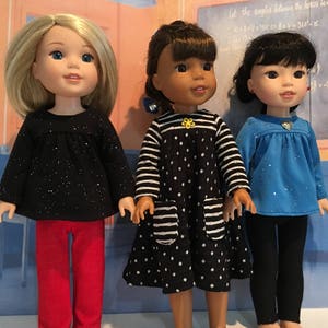 It&#39;s a Blouse OR a Dress PATTERN for Wellie Wisher Dolls