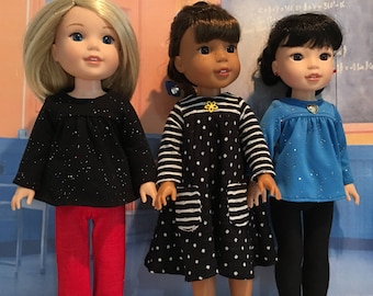 It's a Blouse OR a Dress PATTERN for Wellie Wisher Dolls