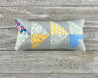 Handmade Pin Cushion - Cute and Functional Sewing Accessory - Quilted with Walnut Shell Stuffing