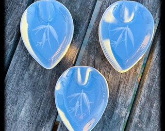 Vintage Winfield Pottery Ashtrays, Blue Bamboo Decor, Mid-Century Set of 7