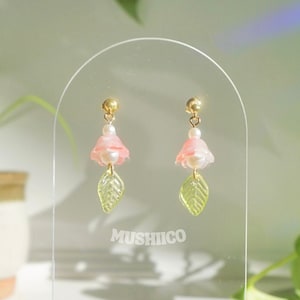 Spirit Anime Inspired Flower Earrings