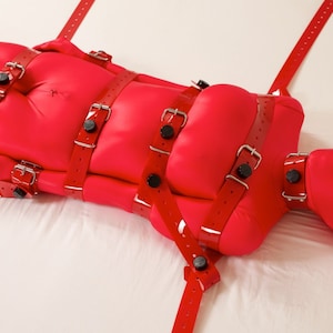 Bed Bondage SEGUFIX Strap, Lockable Bed Restraints Belt( Variable length )  1 strap